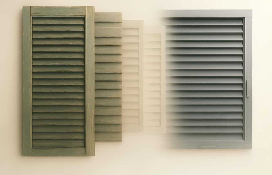 Evoluzione delle persiane dal legno all’alluminio: design moderno e alta efficienza per la casa